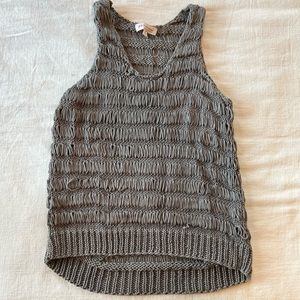 Anthropologie Knitted Tank